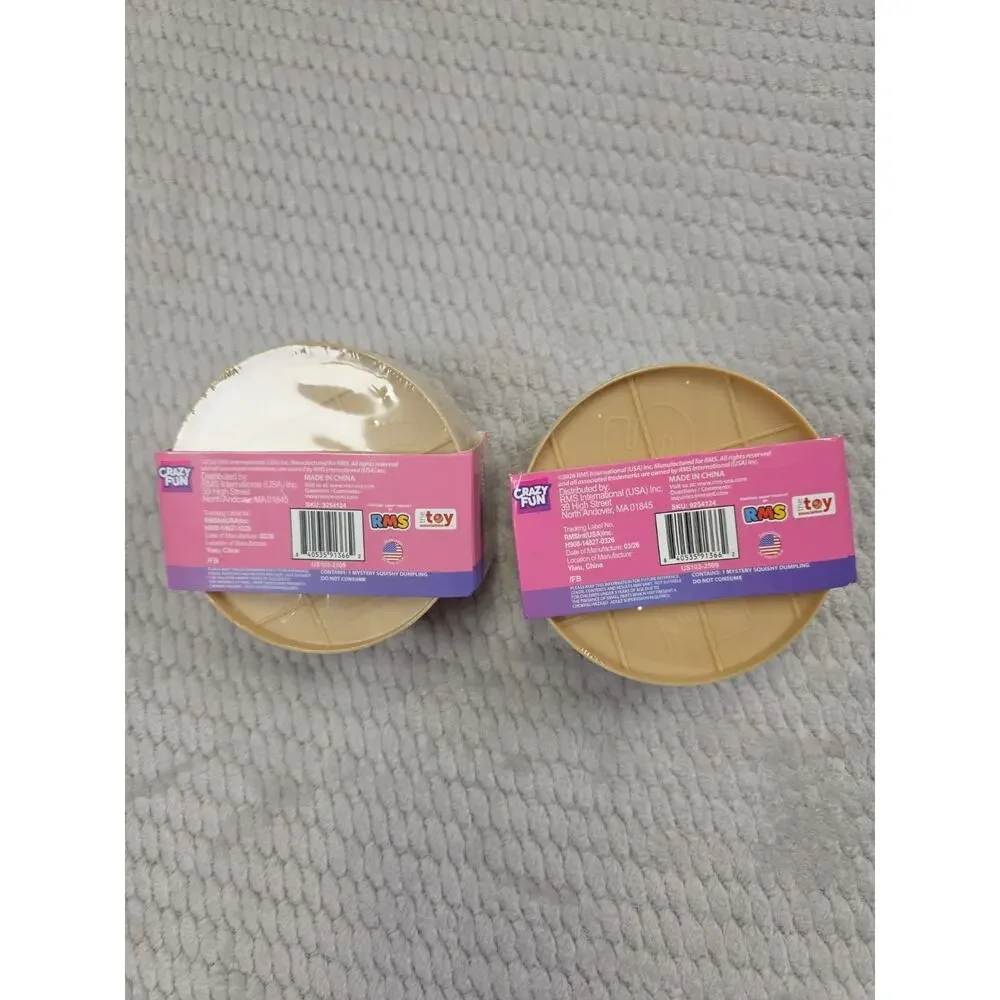 Mystery Dumpling Purple Holographic Lot Of 2 Viral RMS Needoh Nice Ice Baby Blue